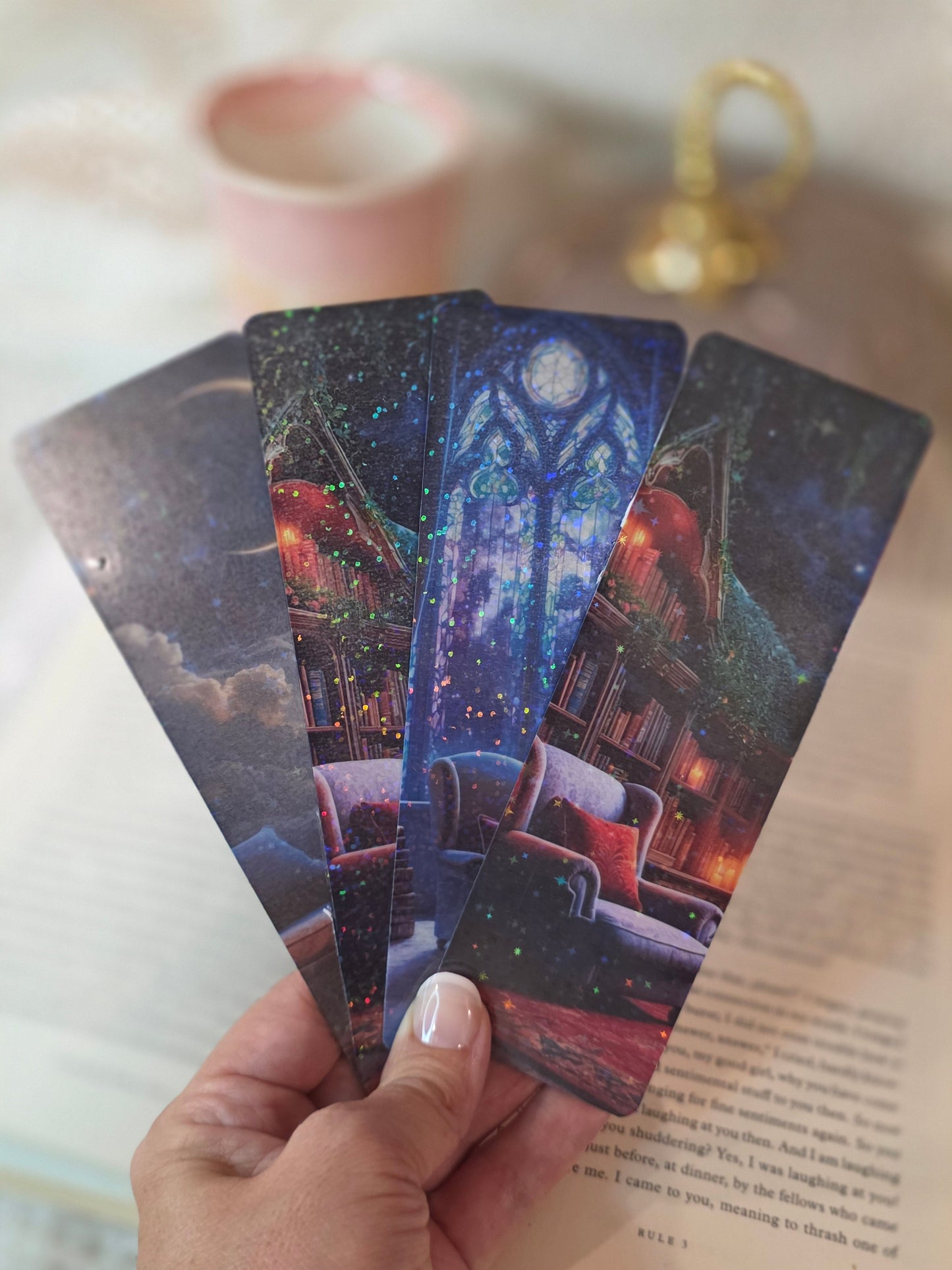 Window Vignette Bookmark (Set of 4)