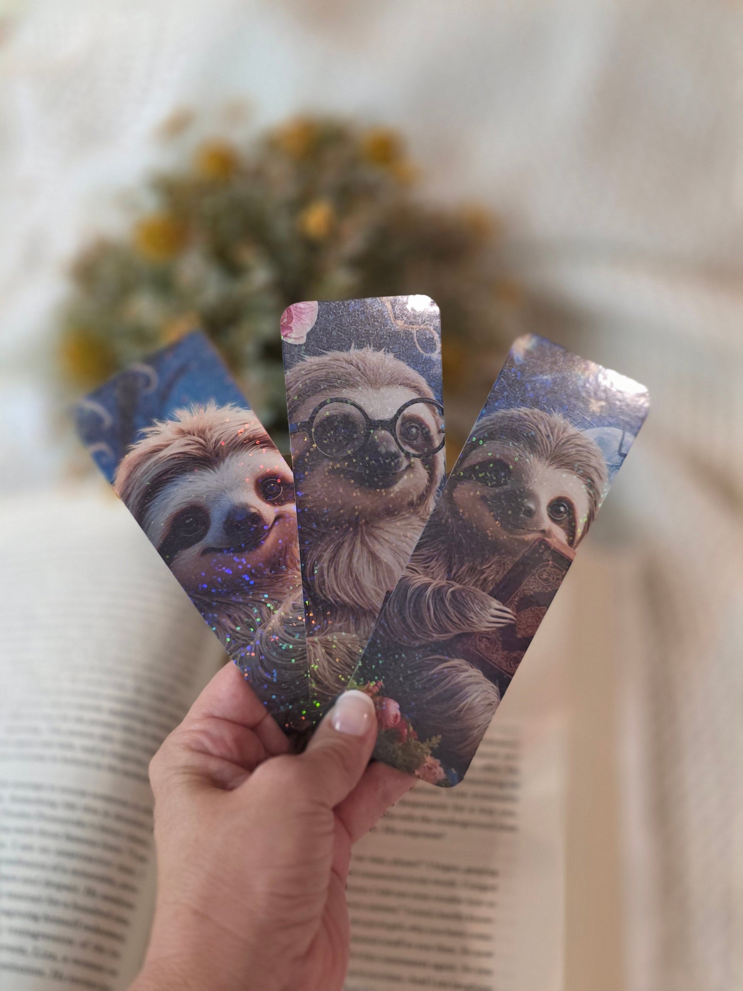 Sloth Bookmark Set (Set of 3)
