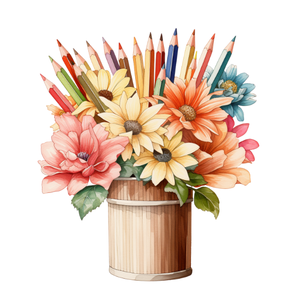 Flowers in Vase Mousepad