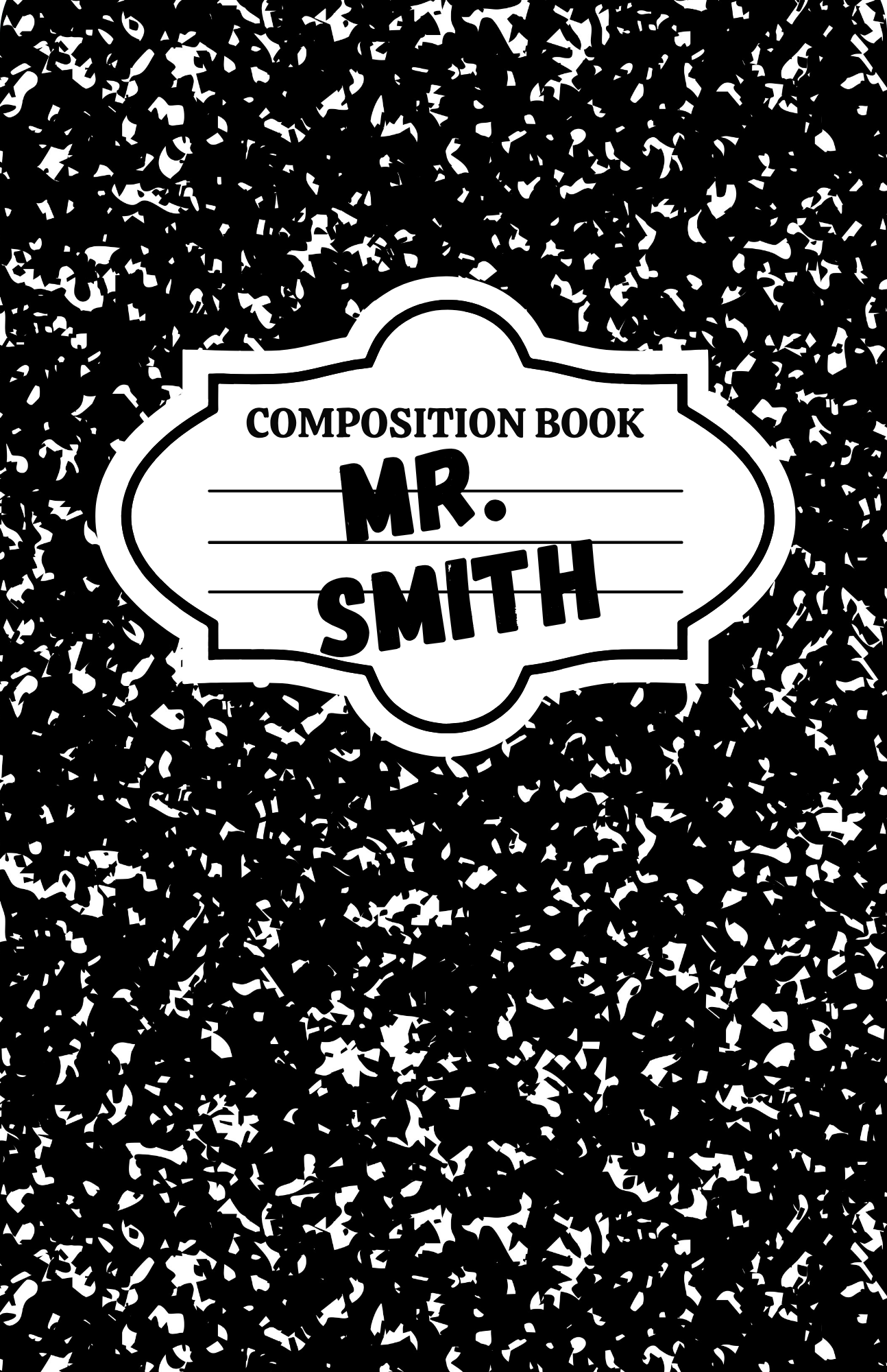Clipboard Composition Black