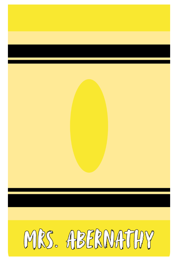 Crayon Clipboard -Yellow