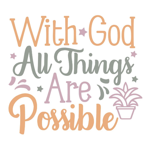 With God Mousepad