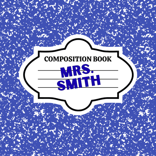 Coaster - Composition Blue