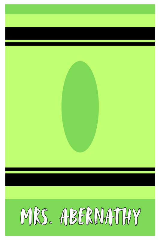 Crayon Clipboard - Green