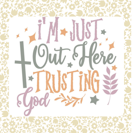 Trusting God Mousepad