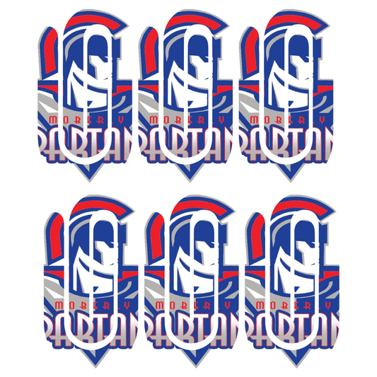 Jumbo Paperclip Set- Spartans