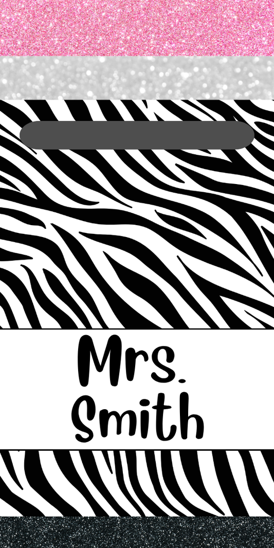 Chapstick Holder Pencil Zebra