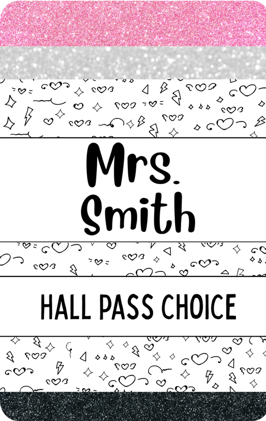 Hallpass - Pencil Doodles