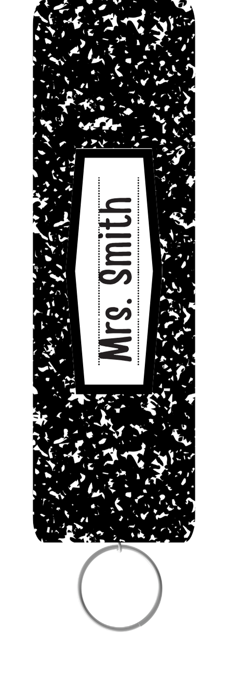 Wristlet - Composition Black