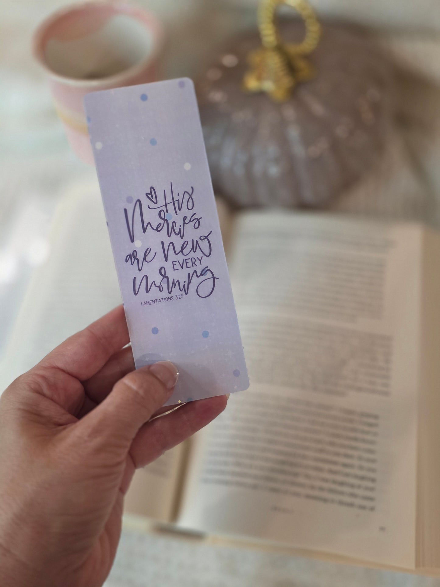 Purple Scripture Bookmarks