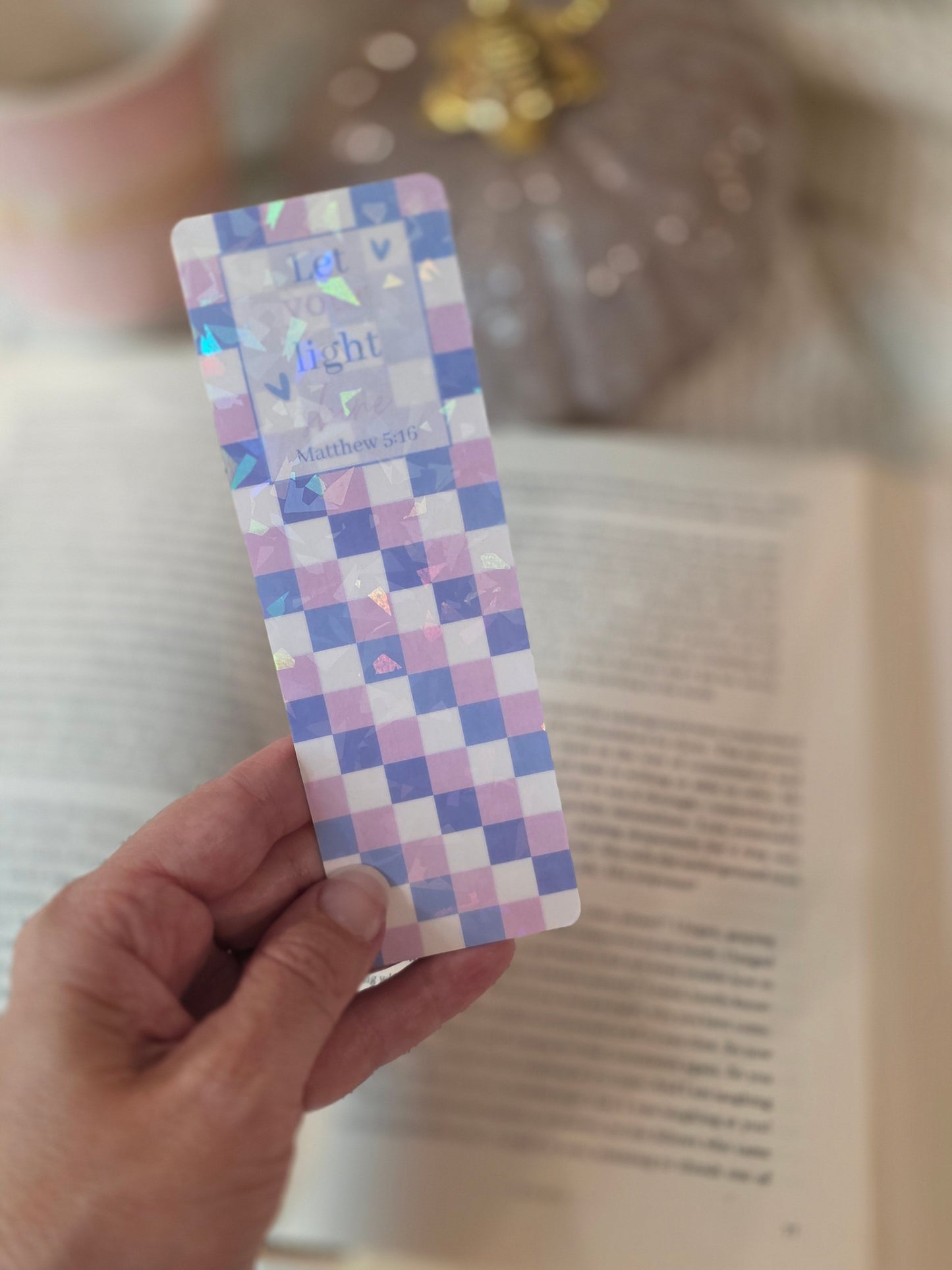 Purple Scripture Bookmarks