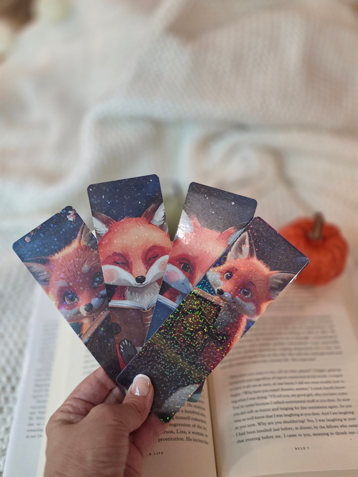 Fox Bookmarks (Set of 4)