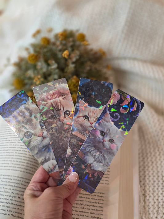Kitty Bookmarks (set of 4)