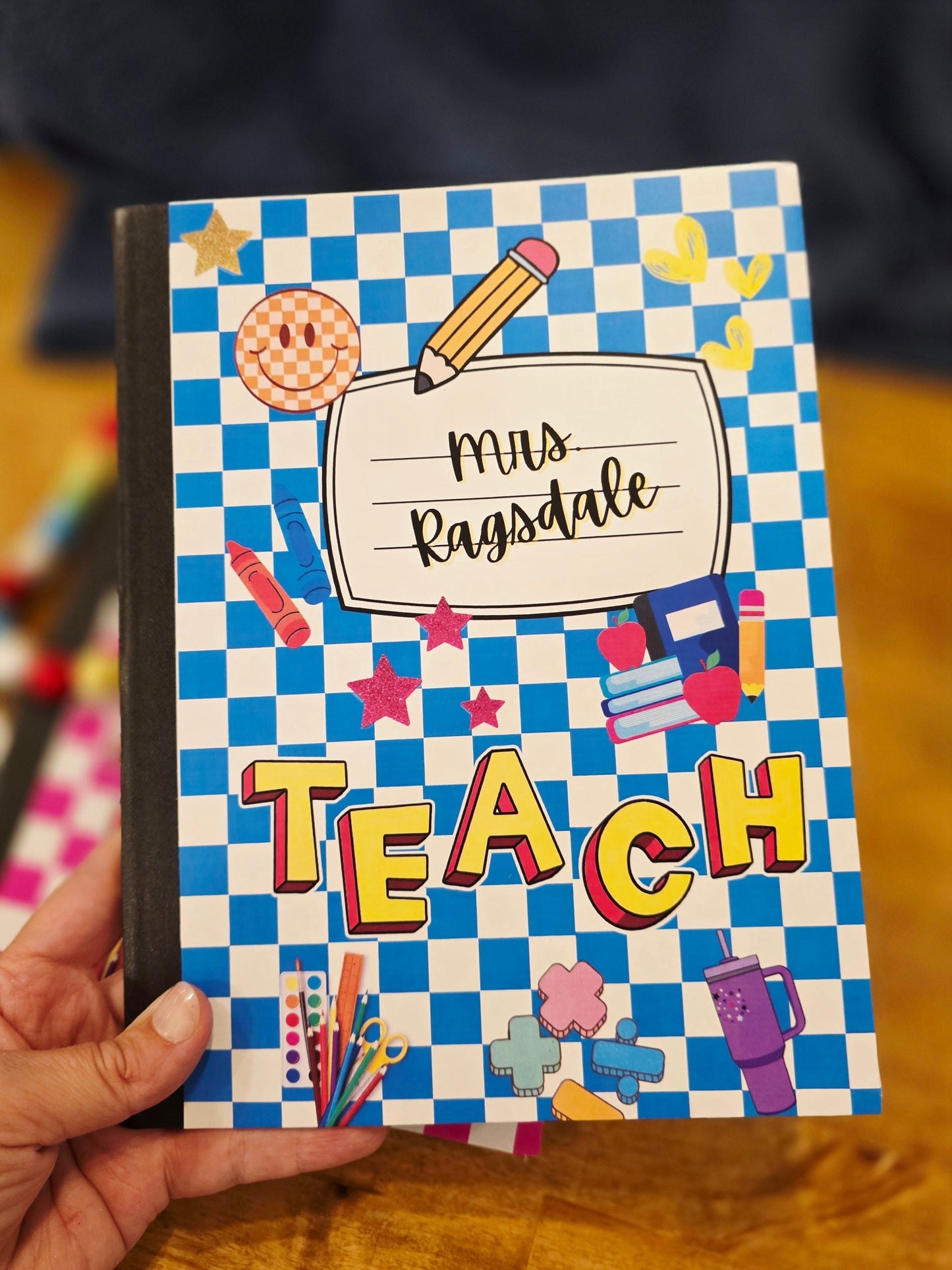Personalized Teacher Composition Notebook