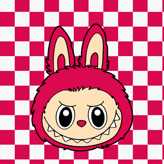 Labubu Red Mousepad