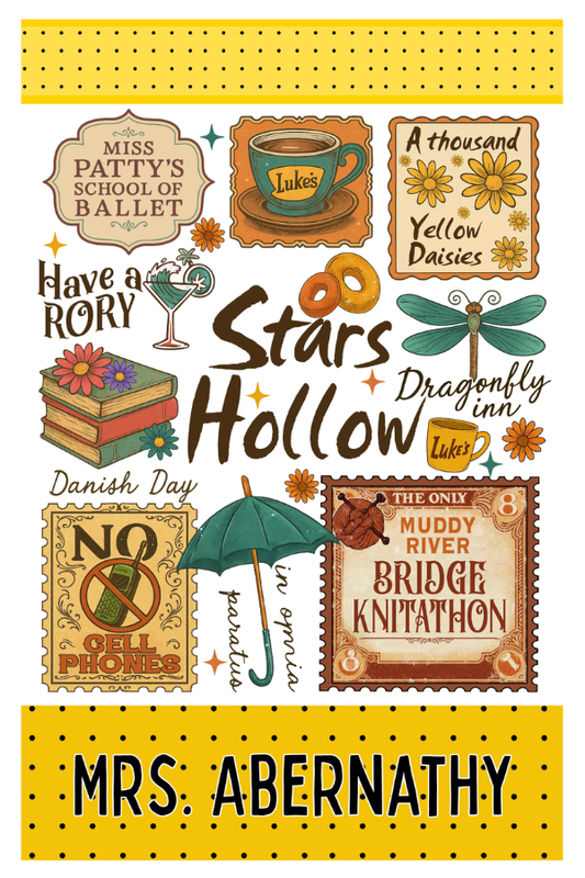Stars Hollow Clipboard