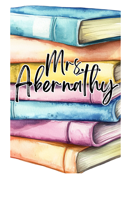 Water Color Books Clipboard