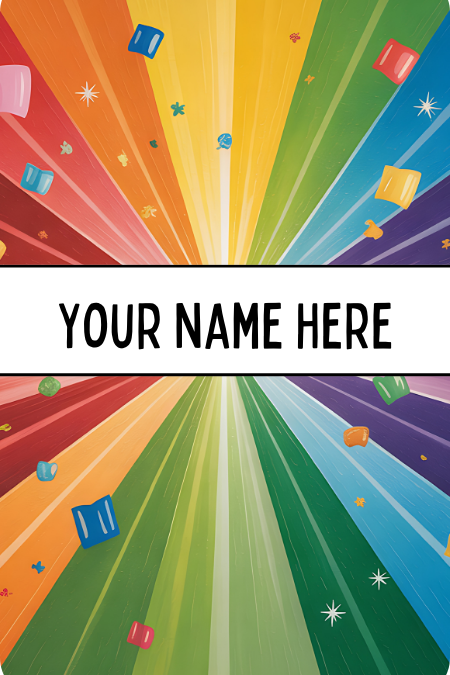 Badge Holder - Colorful #1