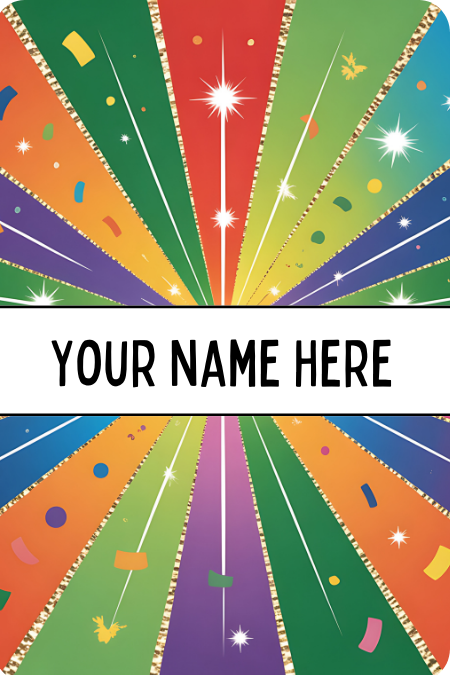 Badge Holder - Colorful #2