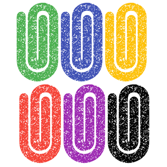 Jumbo Paperclip Set- Composition Book Set