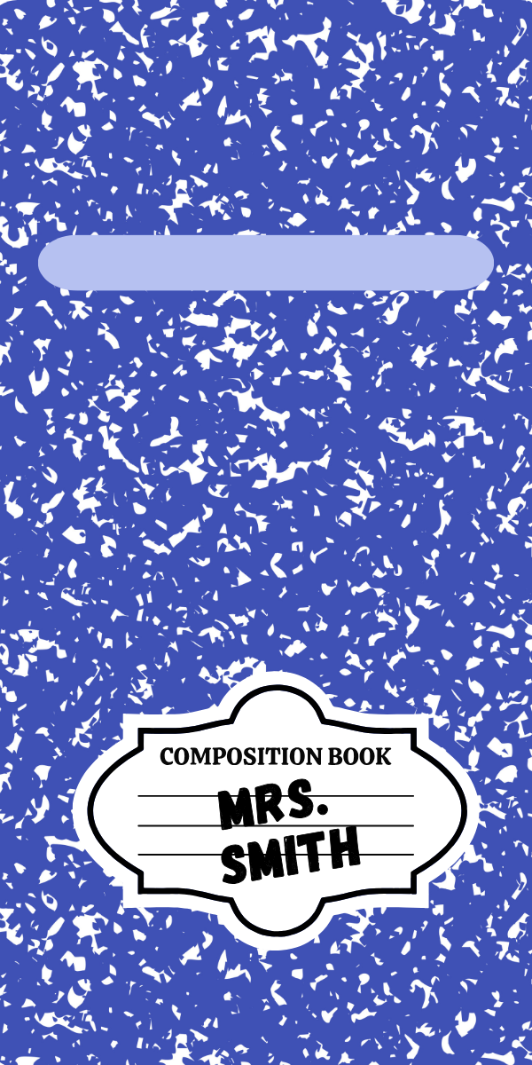 Chapstick Holder Composition Blue