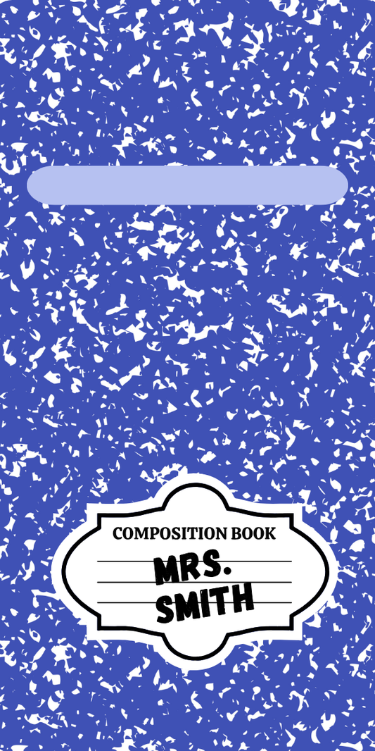 Chapstick Holder Composition Blue