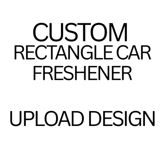 Custom Rectangle Hanging Car Freshener