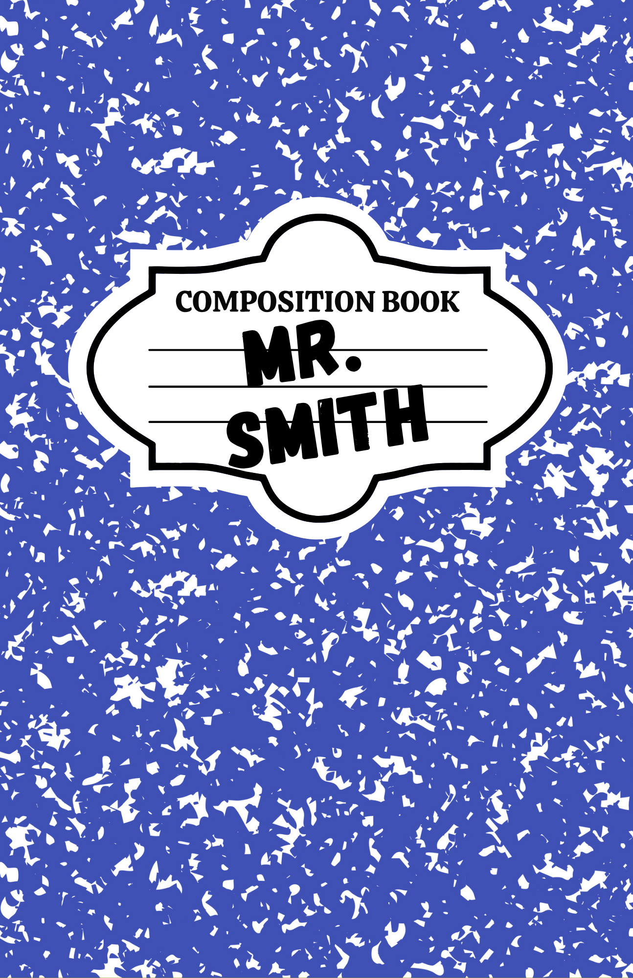 Clipboard Composition Blue