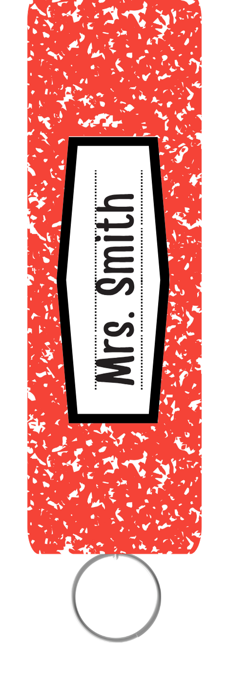 Wristlet - Composition Red