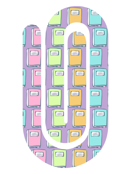 Jumbo Paperclip -  Composition Books