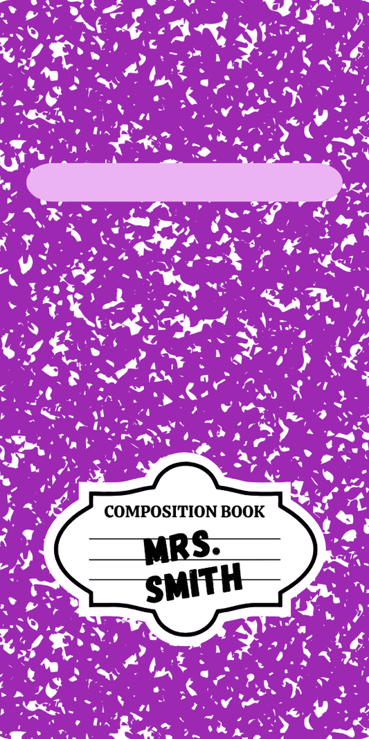 Chapstick Holder Composition Purple