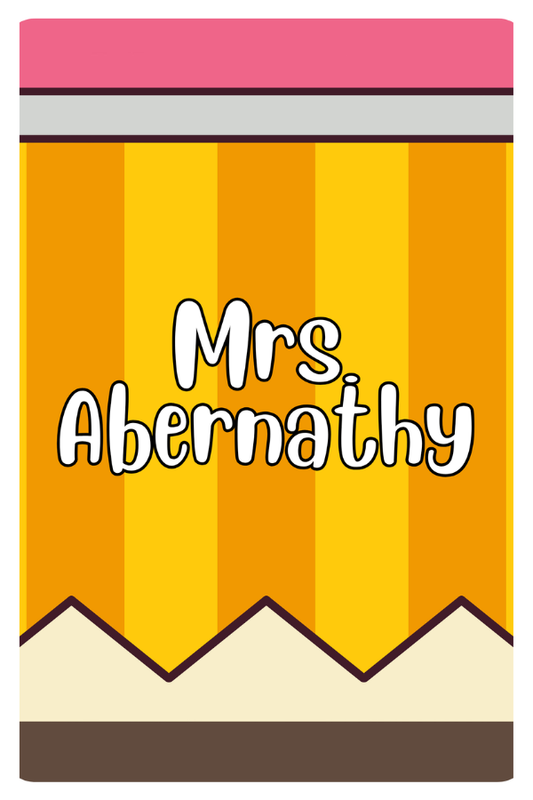 Yellow Pencil Clipboard