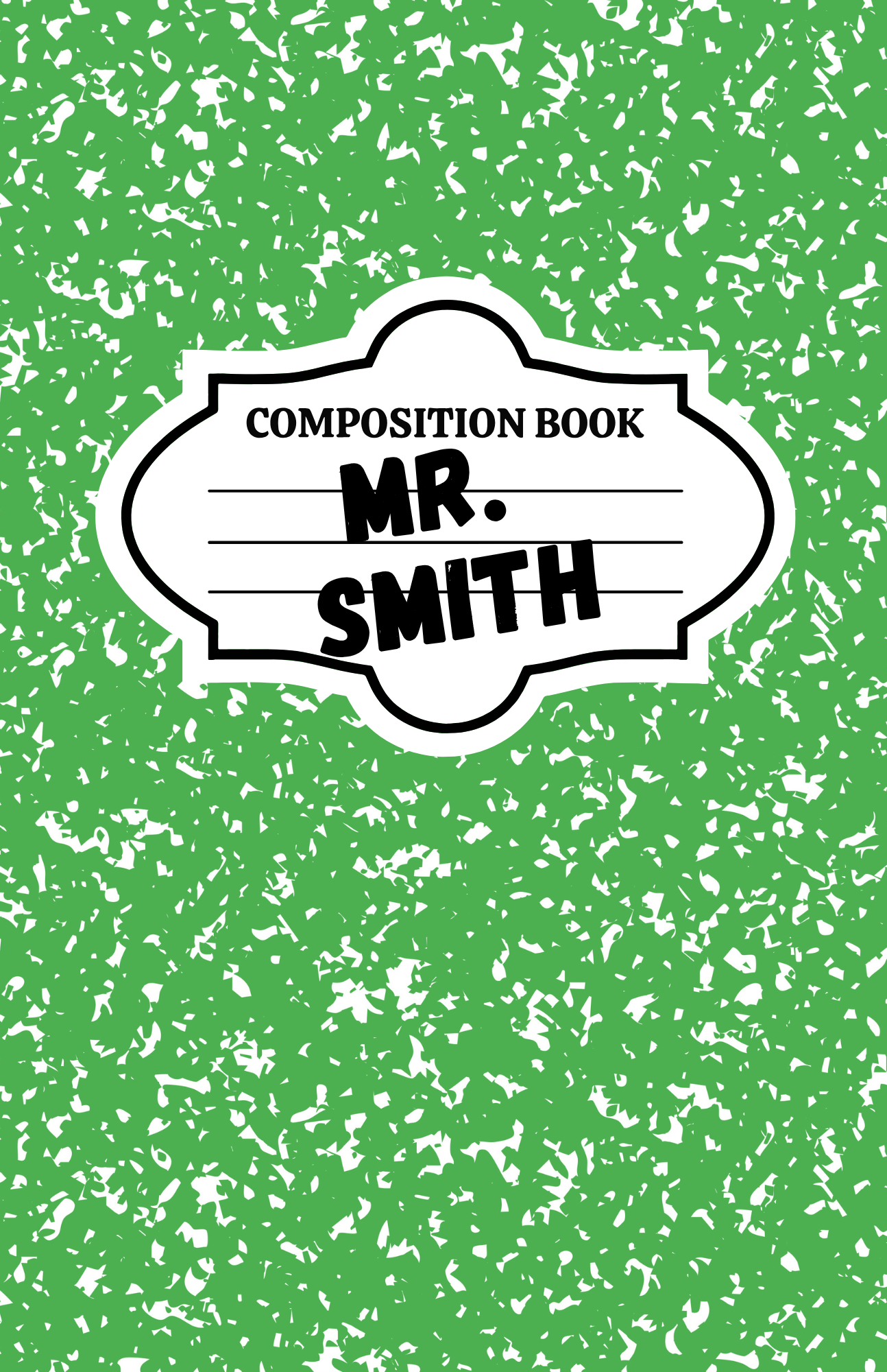 Clipboard Composition Green