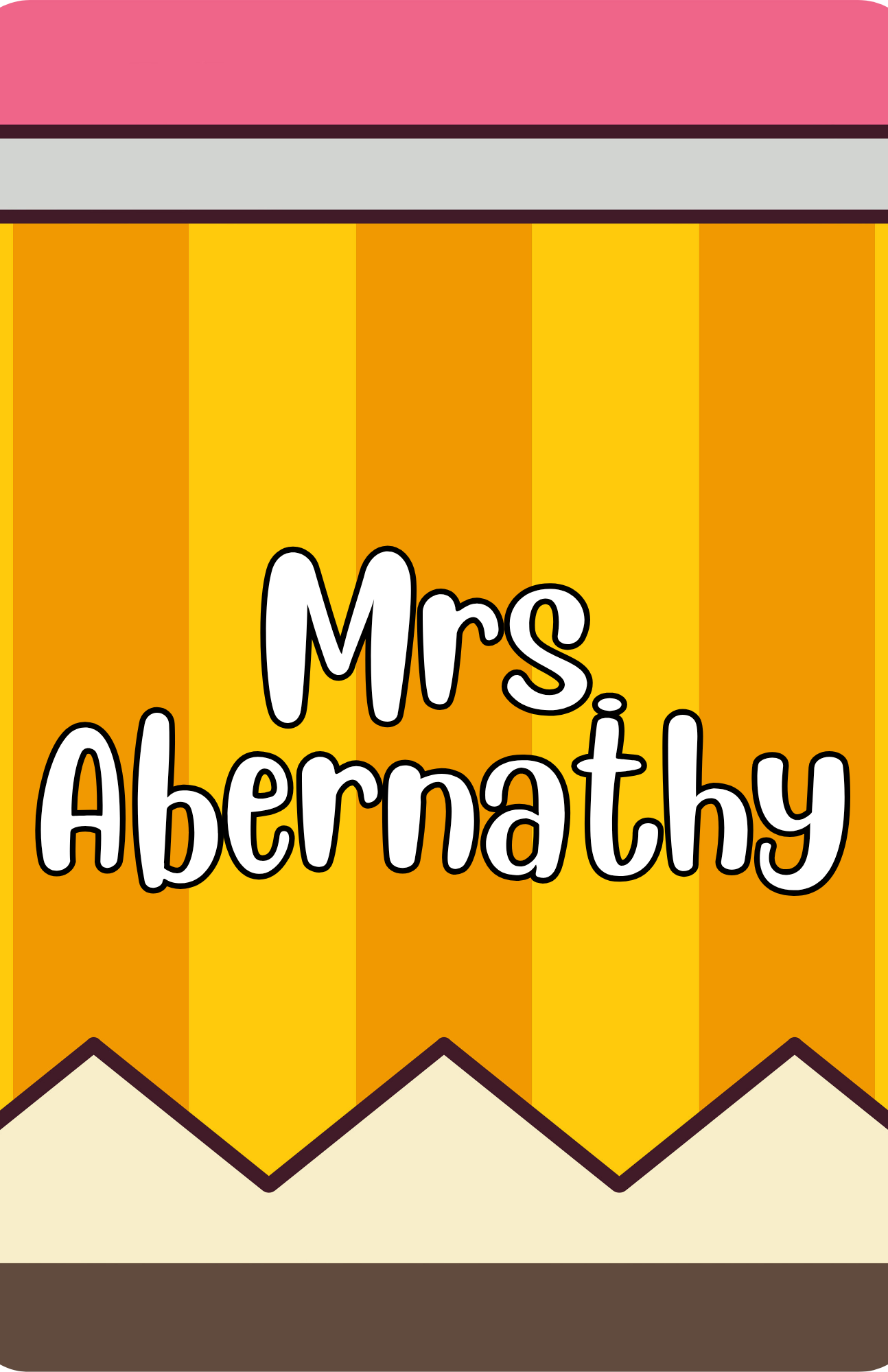 Personalized Teacher Clipboard