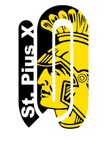 Jumbo Paperclip -  St. Pius Trojans