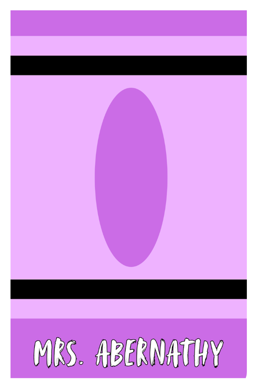 Purple Crayon Clipboard