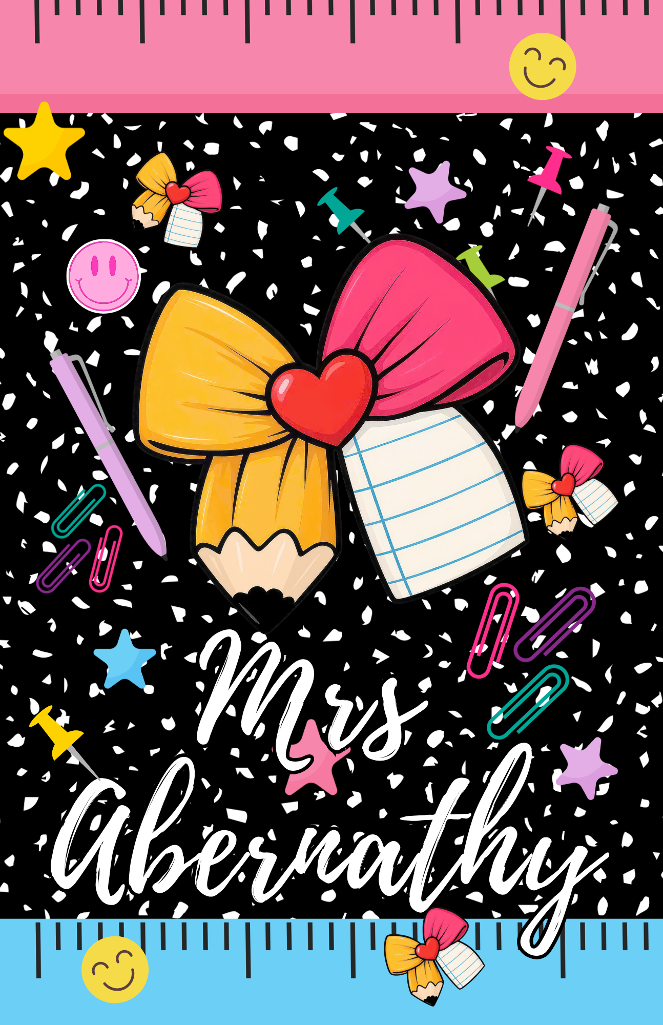 Personalized Teacher Clipboard